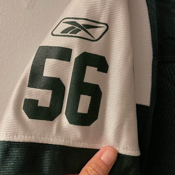 New York Jets football NFL Authentic Dark Green youth large Jersey - Picture 5 of 6